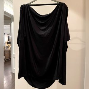 Express Small Dolman Sleeve Low Back Long Sleeve Tee